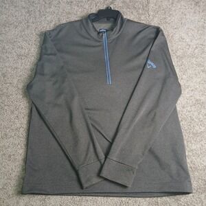 Callaway Golf‎ 1/4 Zip Pullover Sweater for Men Gray - Size XXL